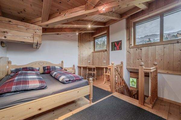 Schlafzimmer mit Kaiserblick im DG