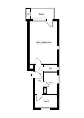 Grundriss (nicht maßstabgetreu)