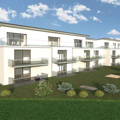 Rendering Wohnanlage