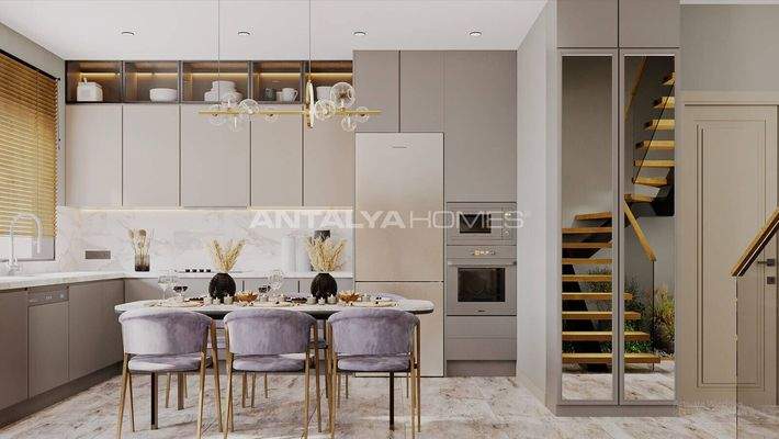 Spacious Apartments in a Complex with Pool and Garden in Alanya