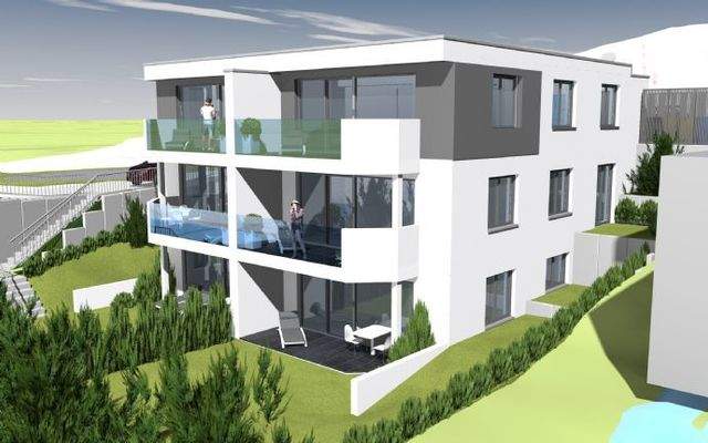 Südwestseite mit Garten