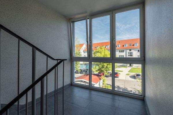 Fenster im Treppenflur