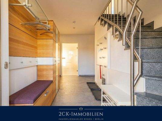 erster Blick in das Haus