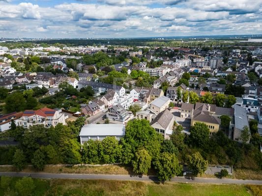 Blick über Ensen/Westhoven