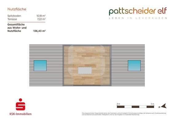Nutzfläche Haus rechts