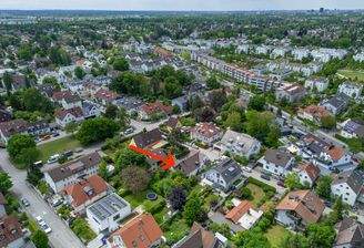 Grundstückshäfte zur Bebauung mit DHH