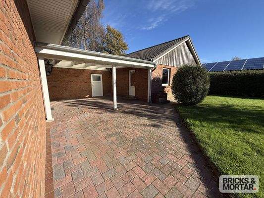 Überdachte Terrasse