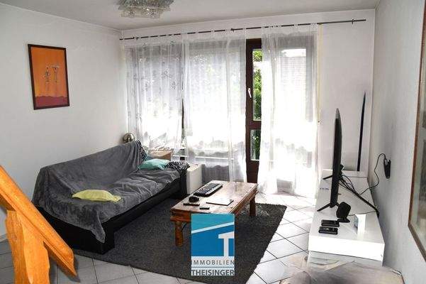 Wohnen mit großer Fensterfront, kein Balkon vorhanden