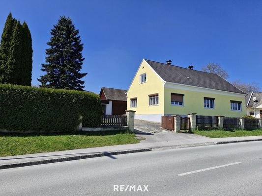 Straßenansicht des Hauses