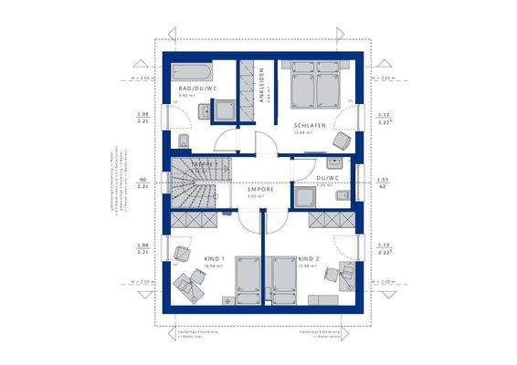 Evolution 139 DG mit Elterntrakt