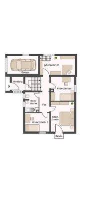 Grundriss Obergeschoss