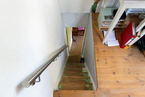 Treppenaufgang ins DG