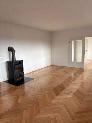 Wohnzimmer + Kaminofen