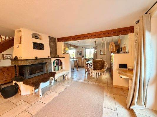 Blick zum Essbereich