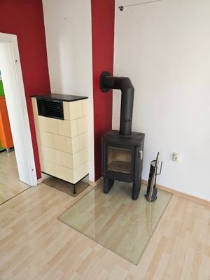 Kamin im Wohnzimmer