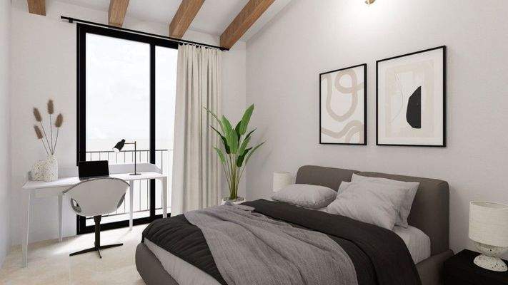 Reihenhaus mit Panoramablick auf die Berge zum Verkauf in Campanet, Mallorca