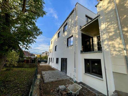 Terrassen an der Westseite