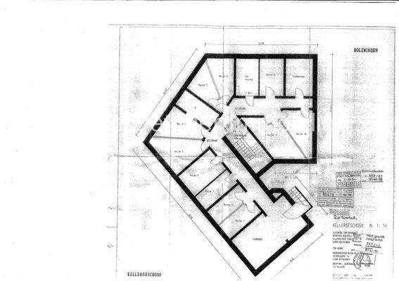 Grundriss Kellergeschoss