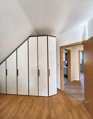 Einbauschrank im Schlafzimmer 