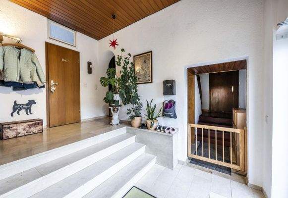 Großzügiger Eingangsbereich