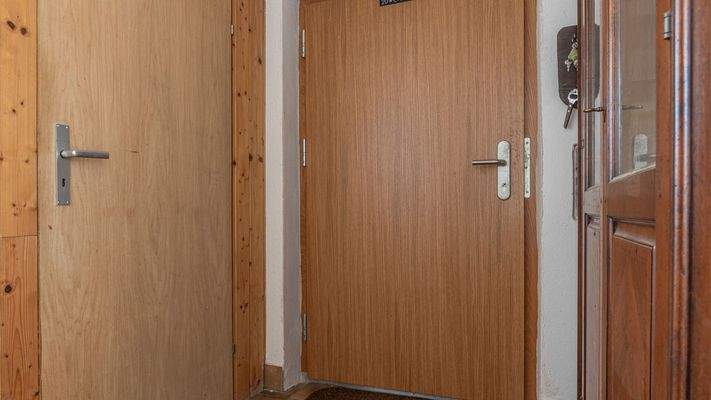 Hauseingang Südwestseite