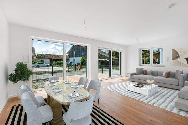 Visualisierung Wohnzimmer