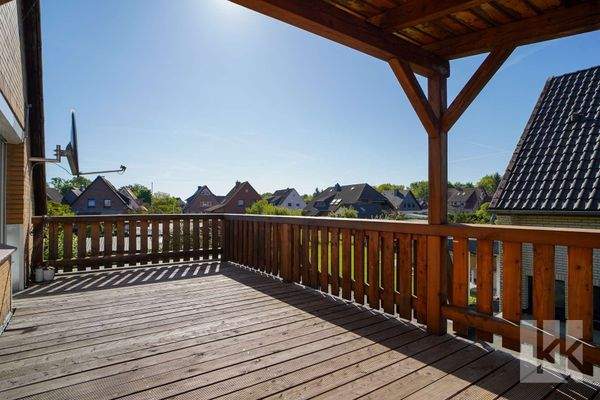 anliegender Dachterrasse