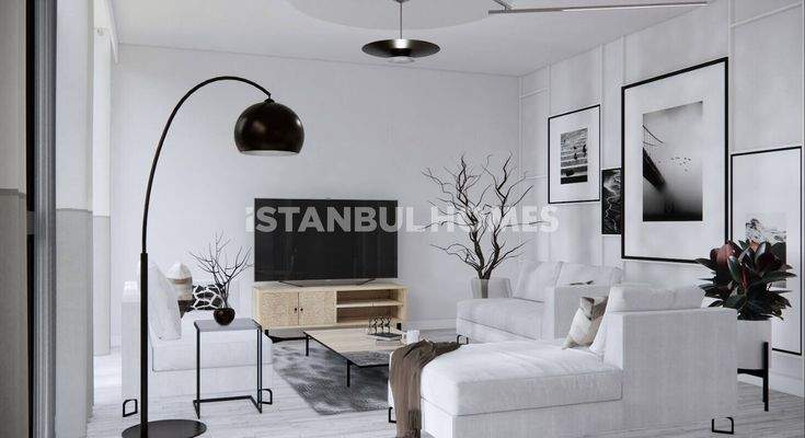 Stylish Flats in a Complex with Swimming Pool in Üsküdar İstanbul