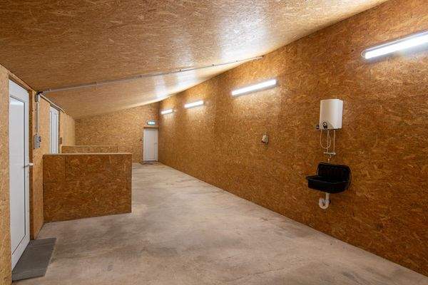 Erste Fläche beim Eingang