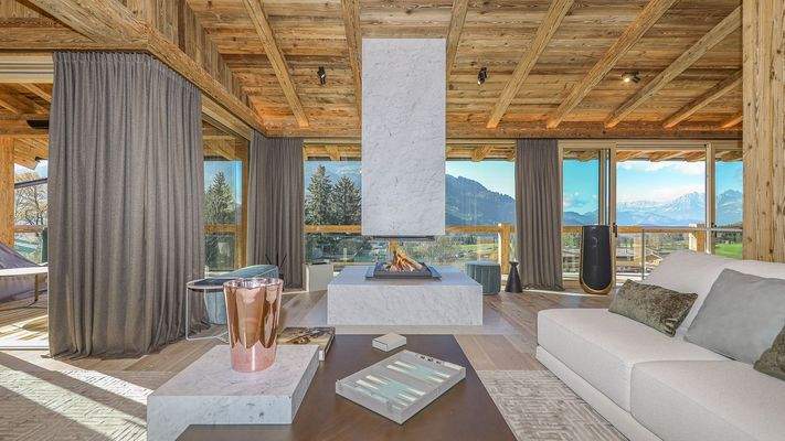 KITZIMMO-Luxusvilla in Toplage kaufen - Immobilien Aurach Kitzbühel.