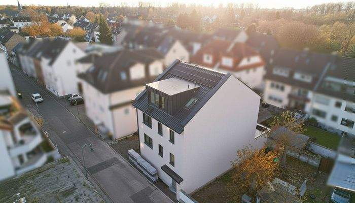 Drohnenaufnahme Vorderansicht