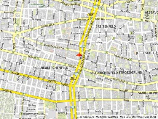 Geolyzer Kartenausschnitt