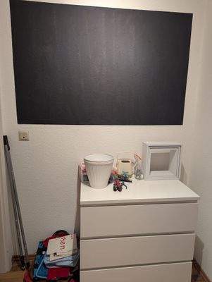 Flur im OG mit Magnetwand