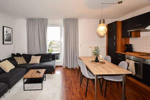 Wohnbereich mit Küche