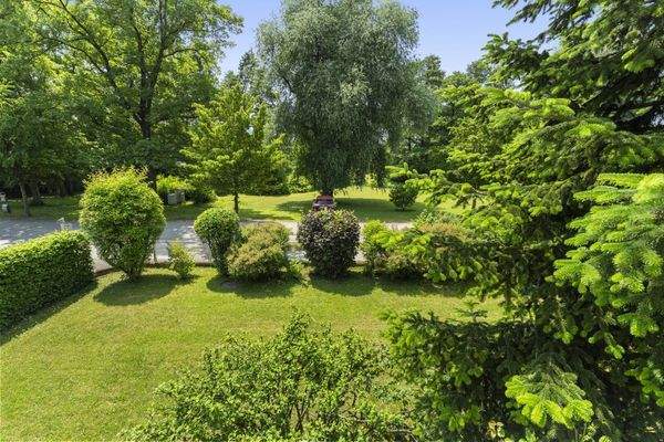 Ausblick in den Park