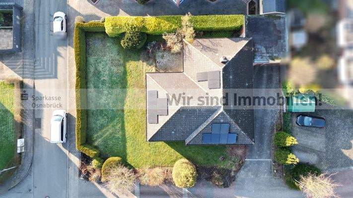 Vogelperspektive Grundstück