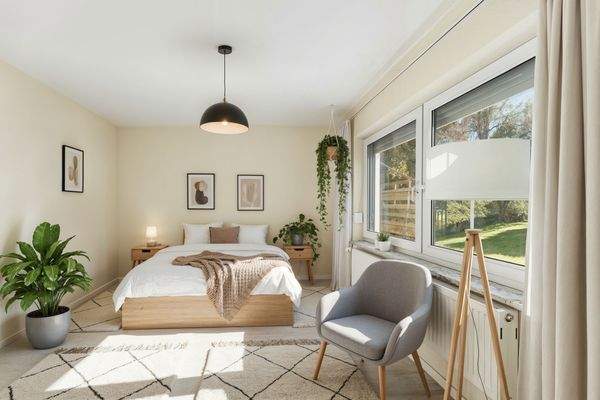 Schlafzimmer Erdgeschoss - (KI generiert)