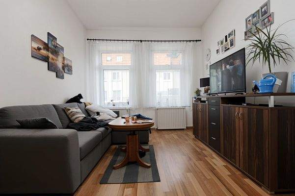 Das freundliche Wohnzimmer