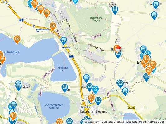 Geolyzer Kartenausschnitt