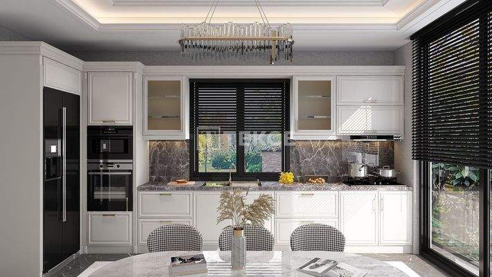 Detached Villas with Private Pools in Gürpınar Beylikdüzü