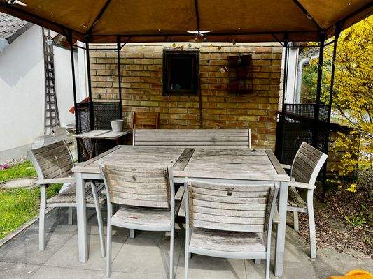 Der Gartenpavilion für gemütliche Stunden