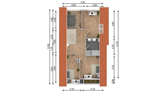 Grundriss Dachgeschoss