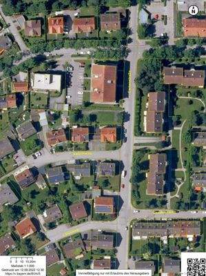 Der Katasterplan aus dem BayernAtlas