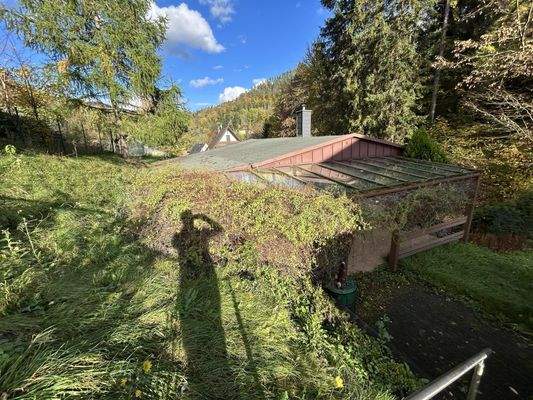 überdachte Terrasse