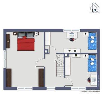 Grundriss Obergeschoss Oberlauringen