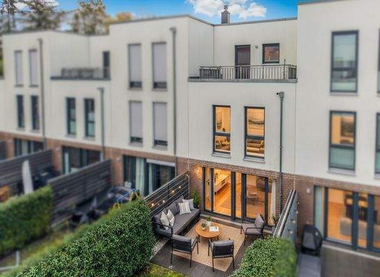 Rückansicht Gebäude