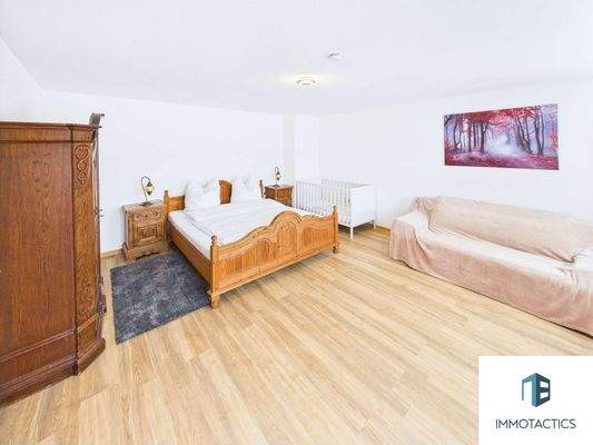 Schlafzimmer 1.OG Haupthaus