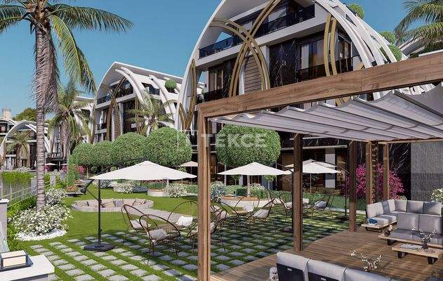 Elegant Flats in a Hotel Concept Project in Alanya