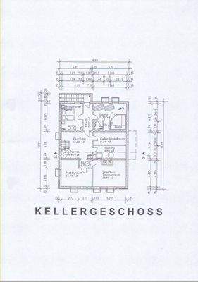 Grundriss Kellergeschoss