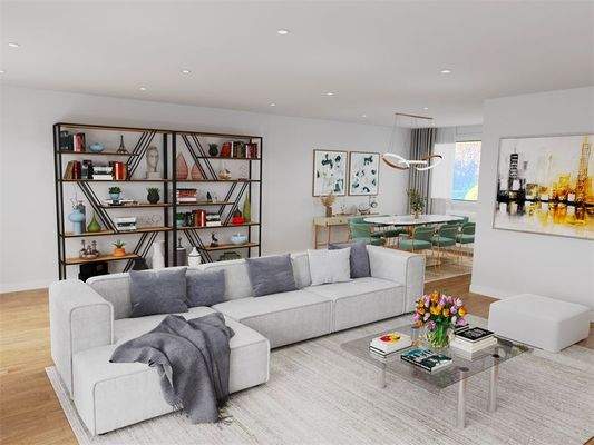 Visualisierung Wohnzimmer